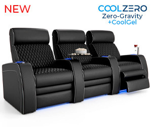 Cavallo Haven CoolZeroᵀᴹ Power Recliner Home Theater Seating
