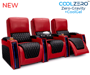Apex Two-Tone CoolZeroᵀᴹ Italian Leather Your Choice Home Theater Seats