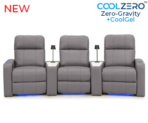 Seatcraft Monterey CoolZeroᵀᴹ Wedge Console Table Home Theater Seats