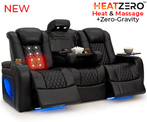Anthem LT HeatZeroᵀᴹ Italian Leather Home Theater Sofa