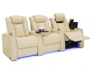 Seatcraft Enigma Top Grain Leather 7000, 8+ Colors, Powered Headrest & Lumbar, Power Recline, Straight Rows