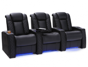 Enigma Leather Home Theater Seats