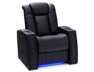 Enigma Leather Home Theater Seating Single Recliner