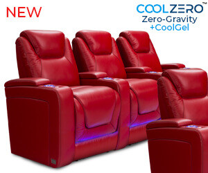 Equinox CoolZeroᵀᴹ Italian Leather BACKROW Theater Seating®