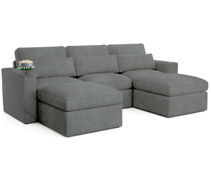 Cavallo Fortuna by Seatcraft Fabric Sofa with Chaise
