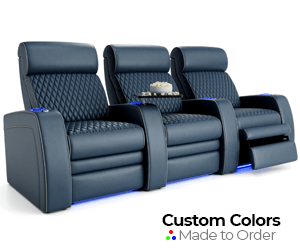 Cavallo Leather Home Theater Seat