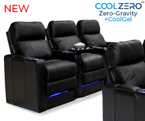 Monterey CoolZeroᵀᴹ Italian Leather BACKROW Theater Seating®