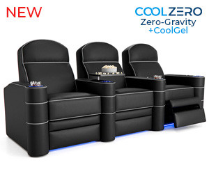 Cavallo Symphony CoolZeroᵀᴹ (By Seatcraft), Italian Leather, Powered Headrest & Power Recline