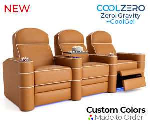 Cavallo Symphony CoolZeroᵀᴹ (By Seatcraft), Italian Leather, 13 Colors, Powered Headrest & Power Recline