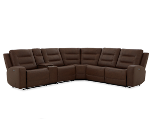 Tuscany Top Grain Leather Home Theater L-Sectional