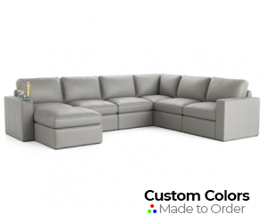 Wilshire L Shaped Home Theater Sectional