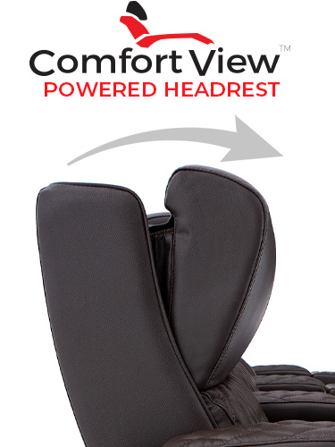 ComfortView Powered Headrest Home Theater Seating