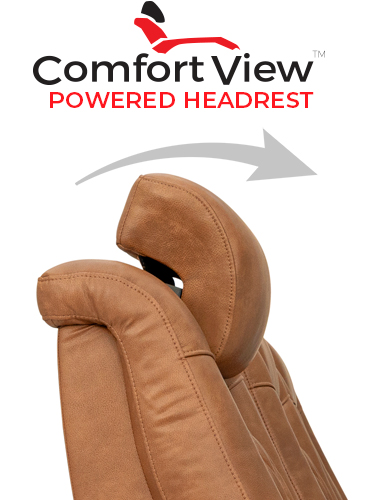 ComfortView Powered Headrest Home Theater Seating