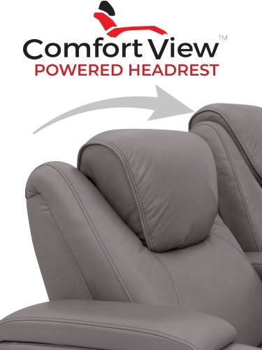 ComfortView Powered Headrest Home Theater Seating