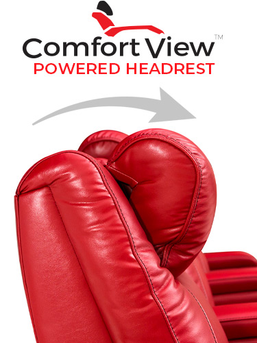 ComfortView Powered Headrest Home Theater Seating