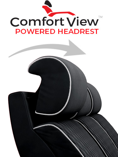 ComfortView Powered Headrest Home Theater Seating