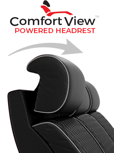 ComfortView Powered Headrest Home Theater Seating