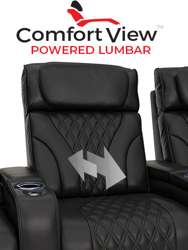 This home theater chair is Powered by SoundShaker