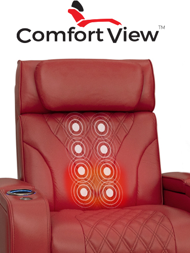 ComfortView Powered Headrest Home Theater Seating