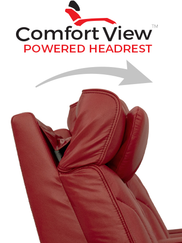 ComfortView Powered Headrest Home Theater Seating