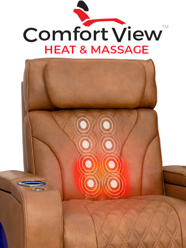 ComfortView Powered Headrest Home Theater Seating ComfortView Powered Headrest Home Theater Seating