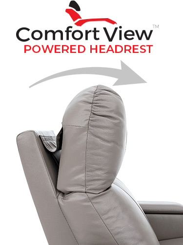 ComfortView Powered Headrest Home Theater Seating