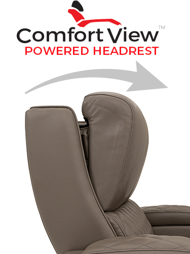 ComfortView Powered Headrest Home Theater Seating