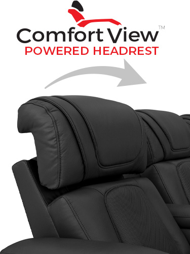 ComfortView Powered Headrest Home Theater Seating