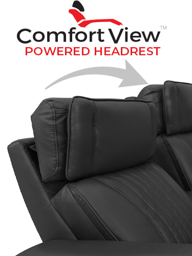 ComfortView Powered Headrest Home Theater Seating