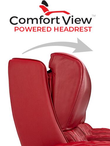 ComfortView Powered Headrest Home Theater Seating