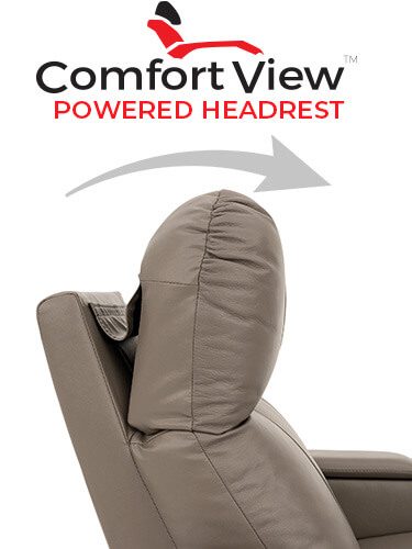 ComfortView Powered Headrest Home Theater Seating