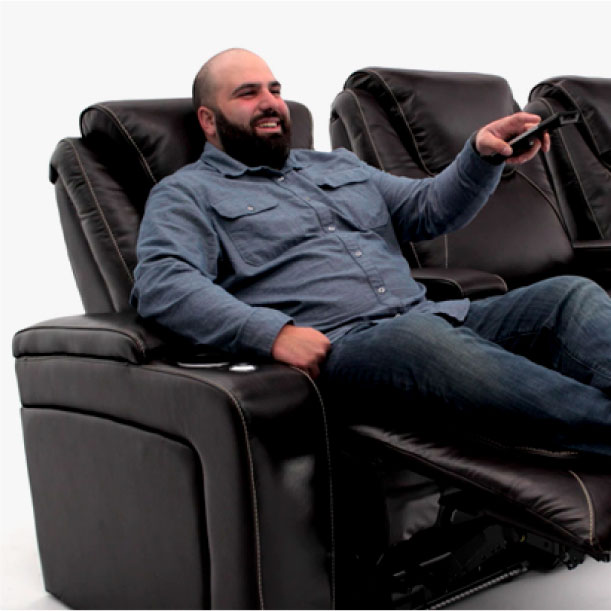 Big & Tall Home Theater Seating