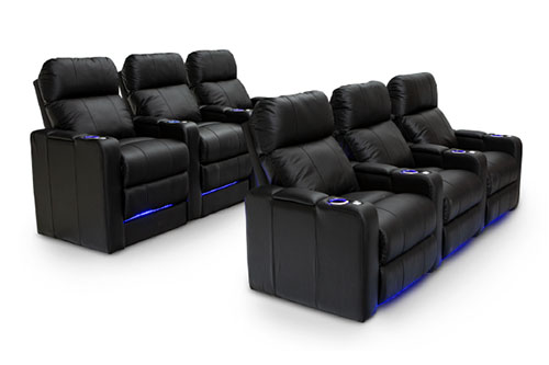 Tired Home Theater Seating